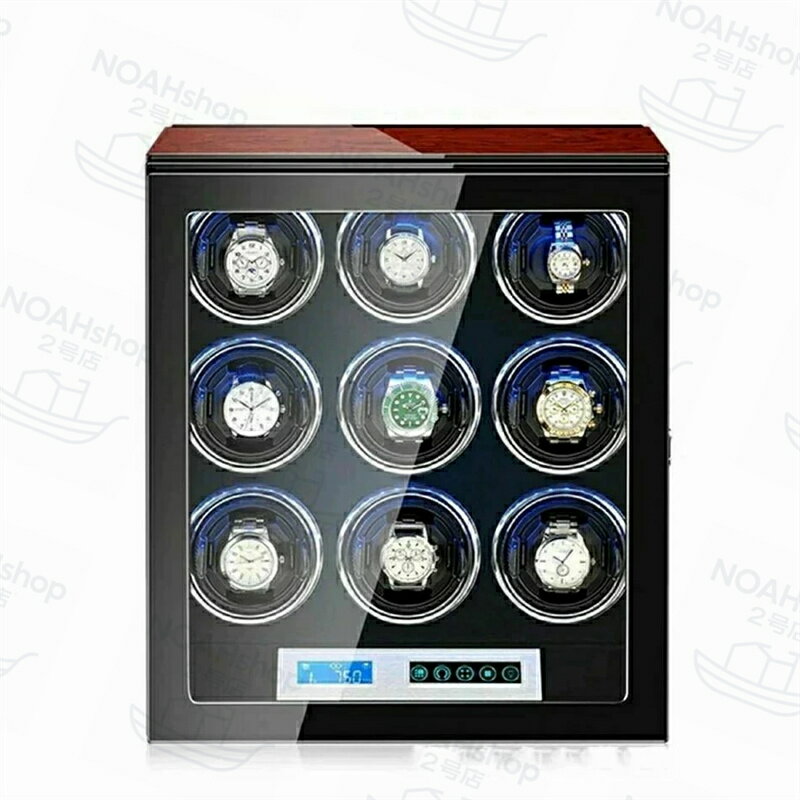 【SALE】プレゼント 贈り物 誕生日記念日 母の日 父の日 抜群の高級感 高級木製時計自動巻き上げ機 マ..