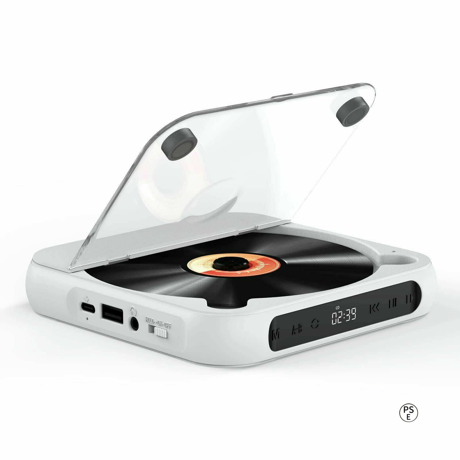 多機能 受発信 CDレコ 防塵透明カバー コンパクト ウォークマン 高音質 ポータブル 卓上 Bluetooth