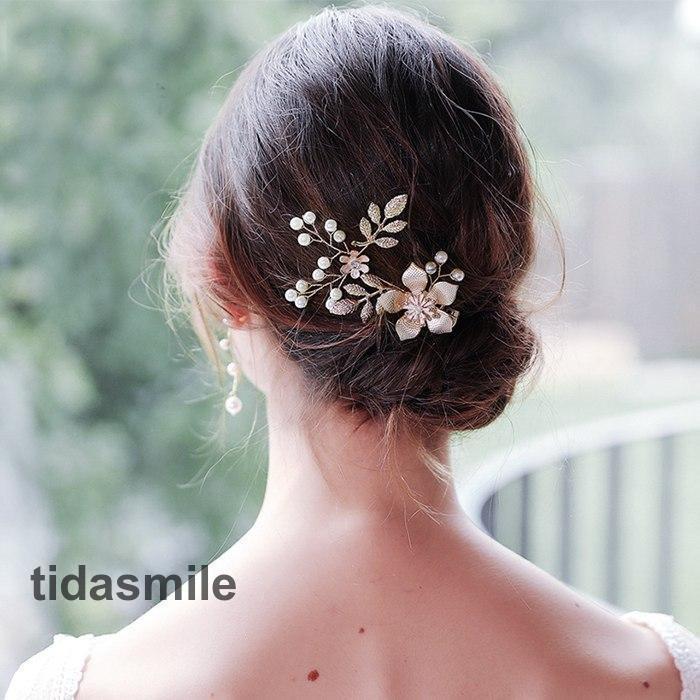 Rakuten - ヘアピン 髪飾り ピン止め ヘアクリップ 着物 和装 洋装 結婚式 卒業式 成人式 フォーマル 上品 パーティ 振袖 留袖 ヘアアクセサリー