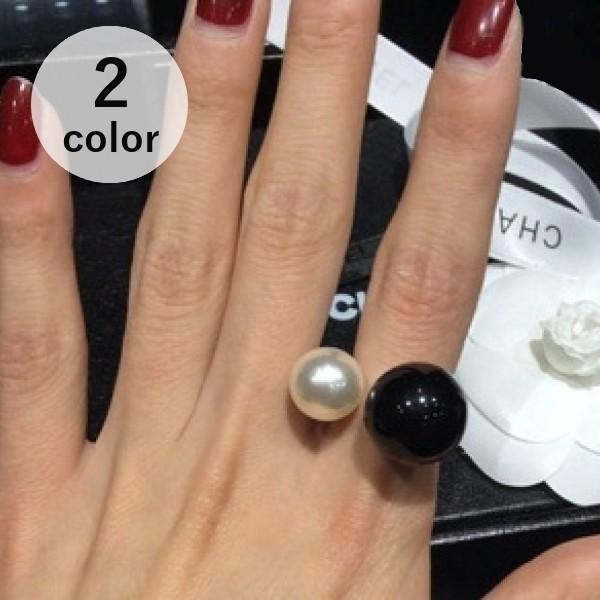 乐天商城 - 指輪 リング アクセサリー イミテーションパール 小物 レディース かわいい おしゃれ ギフト プレゼント