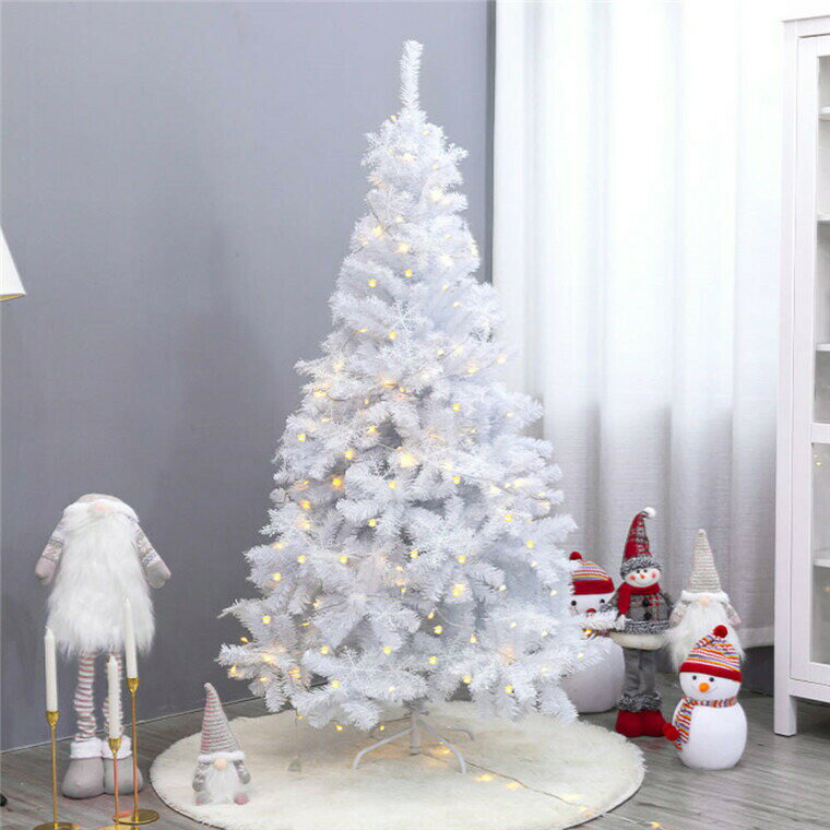 Rakuten - クリスマスツリー ホワイト クリスマス ツリー ホワイトツリー 単品 クリスマスグッズ 飾り パーティー道具 室内 装飾 北欧風 組立簡単 ツリー 白 クリスマス飾り 高さ180CM