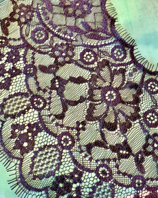 軽くて繊細なアイラッシュレース【黒】NB8551日本製（福井県産）