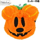 ハロウィン ディズニー ダイカット巾着 【オレンジ】/ ミッキー 国内正規ライセンス品