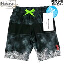 【★サマーセール'25★】【アウトレット】 男児水着 サーフパンツ CONVERSE【712402:11BLACK】/ 子供水着 ブランド 水着 海水パンツ コ...