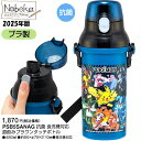 ポケモン プラボトル 2025年版 【PSB5SANAG】/ スケーター 480ml 直飲みプラワンタッチボトル 水筒 ランチ ポケットモンスター ポケモングッ...