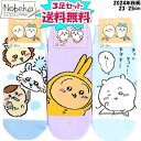【送料無料】【3足組】ちいかわ レディースソックス 23-25cm 2024年秋柄 【3匹&うさぎ&ちいかわ】/ レディース靴下 婦人靴下 スニーカーソックス シーサー モモンガ