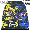 【送料無料】ラップタオル 【マイクロファイバー】 スプラトゥーン3 60cm丈【2835567】2025年版(継続柄)/ ナストー スプラトゥーン マキタオル マキマキタオル まきタオル まきまきタオル 60cm スプラ3 スプラトゥーンタオル