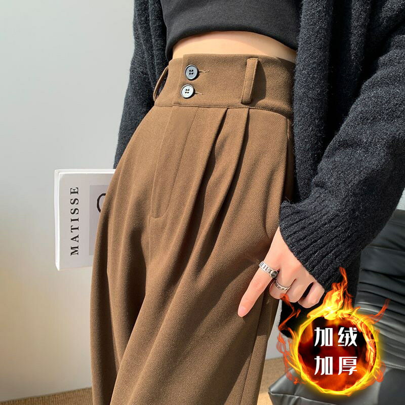 【送料無料】 パンツ ワイドパンツ スカーチョ バギーパンツ ガウチョパンツ 裏起毛 暖かい 体型カバー 秋 冬 レディース ボトムス ワイド ゆったり カジュアル 大きいサイズ 美脚 細見え 防寒 秋冬