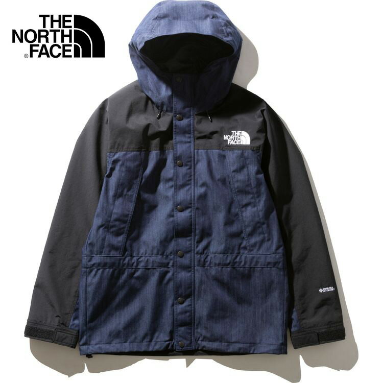 THE NORTH FACE ノースフェイス Mountain Light Denim Jacket マウンテン ライト デニム ジャケット NP12032 アウトドア ゴアテックス GORE-TEX おしゃれ タウンユース 防水 シェル 登山 防水 レインウエア M L ネイビー 国内正規品 送料無料