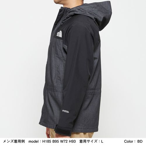 THE NORTH FACE ノースフェイス Mountain Light Denim Jacket マウンテン ライト デニム ジャケット NP12032 アウトドア ゴアテックス GORE-TEX おしゃれ タウンユース 防水 シェル 登山 防水 レインウエア M L ネイビー 国内正規品 送料無料