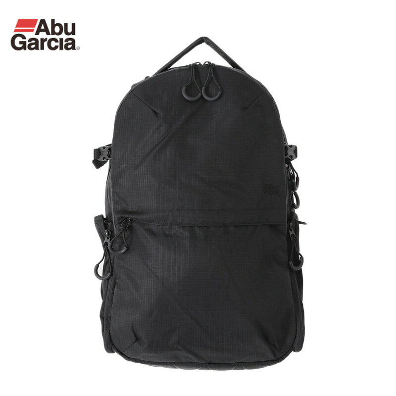 Abu Garcia アブガルシア CDR URBAN RUN GUN BACK PACK 22CAB-024 デイパック タウンユース リュック リュックサック コーデュラナイロン メンズ レディース ユニセックス 男女兼用 アウトドア ブラック 釣りフィッシング ランガン 正規品 送料無料