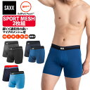 SAXX TbNX {NT[pc@SPORT MESH BOXER BRIEF FLY 2PACKS SXPP2M OJ 2g X|[cbV Y 2Zbg 2Zbg {NT[u[t SXPP2M X|[c Ci[ V[c  TbNXA_[EFA[