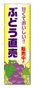 のぼり旗 ぶどう直売 (W600×H1800)
