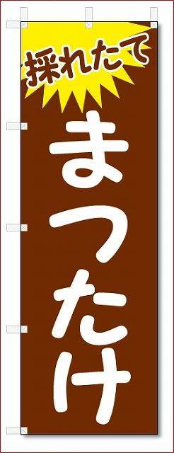 のぼり のぼり旗 まつたけ (W600×H1800) 野菜