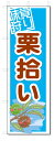 のぼり のぼり旗 味覚狩り 栗拾い (W600×H1800)くり