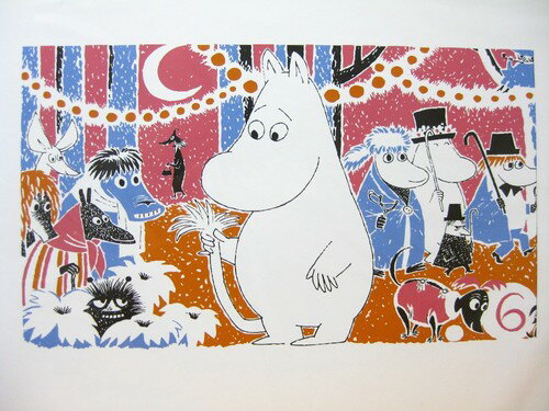 ムーミン【ミニポスター】 コミック表紙　NO.6