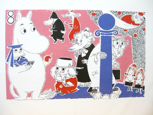 ムーミン【ミニポスター】 コミック表紙　NO.8