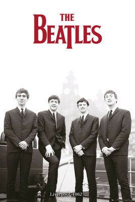 ポスター　610X915mm　The Beatles Liverpool 62