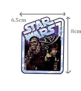 STAR WARS スターウォーズ BIGステッカー 3種組 SPACE/R2D2&C3PO/ハンソロ&チューバッカ