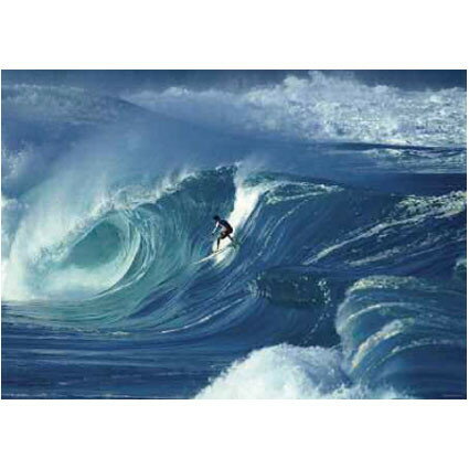 ポスター　610X915mm　Big wave Surfing　2254
