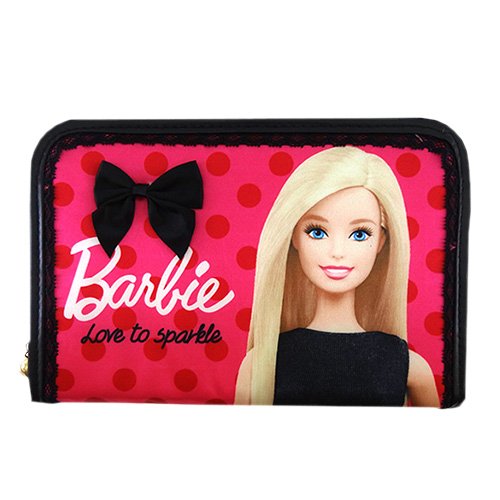 バービー Barbie　サテン　マルチケース　フューシャピンク 11668