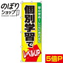 楽天のぼり旗専門店のぼりショップ【全国一律送料341円】 のぼり旗 個別学習 0270042IN