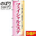 【全国一律送料341円】 のぼり旗 フェイシャルエステ 0330010IN