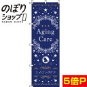 【全国一律送料341円】 のぼり旗 エイジングケア 星 0330098IN(3)