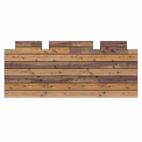 イベントキャビンスカート （木目横） No.44044 （受注生産品・キャンセル不可）