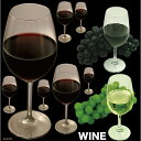 デコレーションシール （W285×H285mm） 赤ワインと白ワイン No.61791（受注生産品・キャンセル不可）