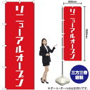 【3枚まで送料297円】リニューアルオープン のぼり AKB-229（受注生産品 キャンセル不可）