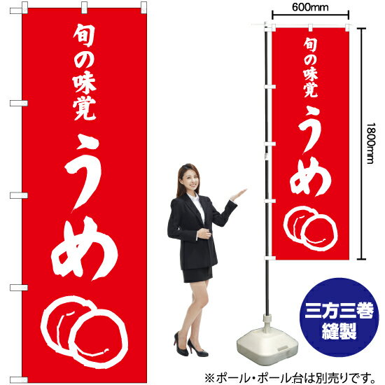 旬の味覚 うめ のぼり AKB-480（受注生産品・キャンセル不可）