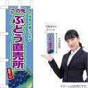 ミニのぼり この先ぶどう直売所(黒ぶどう) JA-784(受注生産品・キャンセル不可)