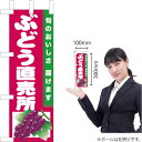 ミニのぼり ぶどう直売所(赤地) JA-846(受注生産品・キャンセル不可)