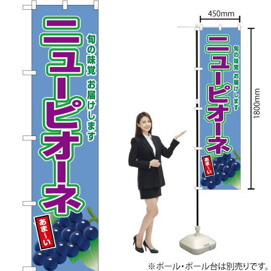 【3枚まで送料297円】ニューピオーネ スマートのぼり JAS-766（受注生産品・キャンセル不可）