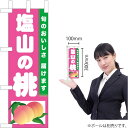 ミニのぼり 塩山の桃 TN-404(受注生産品・キャンセル不可)