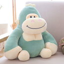 抱き枕 ゴリラ アニマルクッション ぬいぐるみ もちもち ふわふわ 柔らか 可愛い プレゼント用 ゴリラぬいぐるみ ゴリラ 動物 縫い包み 昼寝枕 クリスマスプ...