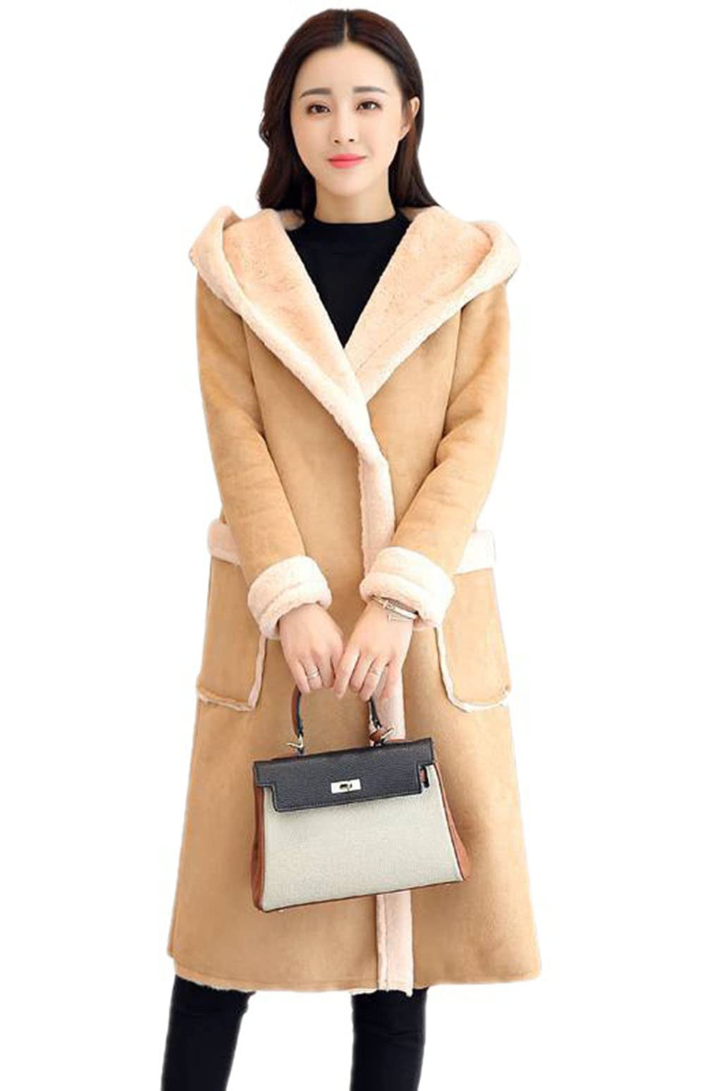 冬 裏ボア アウターロング防寒防風 冬服 大きいサイズ ロングアウター ふわふわ 厚手 ブレーザーコート 冬服