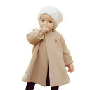 子供服 女の子 マント 長袖 ラシャコート キッズ アウター ベビー服 無地 ケープ ドレス ポンチョ かわいい ジャケット 赤ちゃん カーディガン 前開き 防...