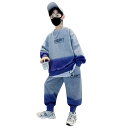 パーカー キッズ 男の子 長袖 Tシャツ キッズ服 パーカー プルオーバー グラデーション トレーナー スウェット トップス 子供服 秋服 大きいサイズ スポーツウェア 柔らかい おしゃれ ストリート系 通学 通園