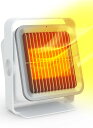 小型 足元ヒーター セラミックファンヒーター 暖房器具 節電 省エネ 静音 転倒自動オフ 過熱保護 角度調節可 2秒速暖 電気ファンヒーター 電気ストーブ 2段階温風切替 足元 手元 デスク下 卓上 電気ヒーター 高性能集塵フィルター付き 持ち運び簡単