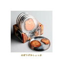 コースター、木製コースター、松樹脂コースター、ティーセット、ティーカップ、防水、6点ティーセット、カップレイアウト、収納箱付き、ティーカップ、ティーマット