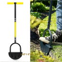 芝生カッター 芝生手入具 ターフカッター ステップ付き 全長108.5cm 芝刈りシャベル 芝刈り機 雑草除去 エッジャー芝生ツール 園芸 便利ツール 草地、歩...
