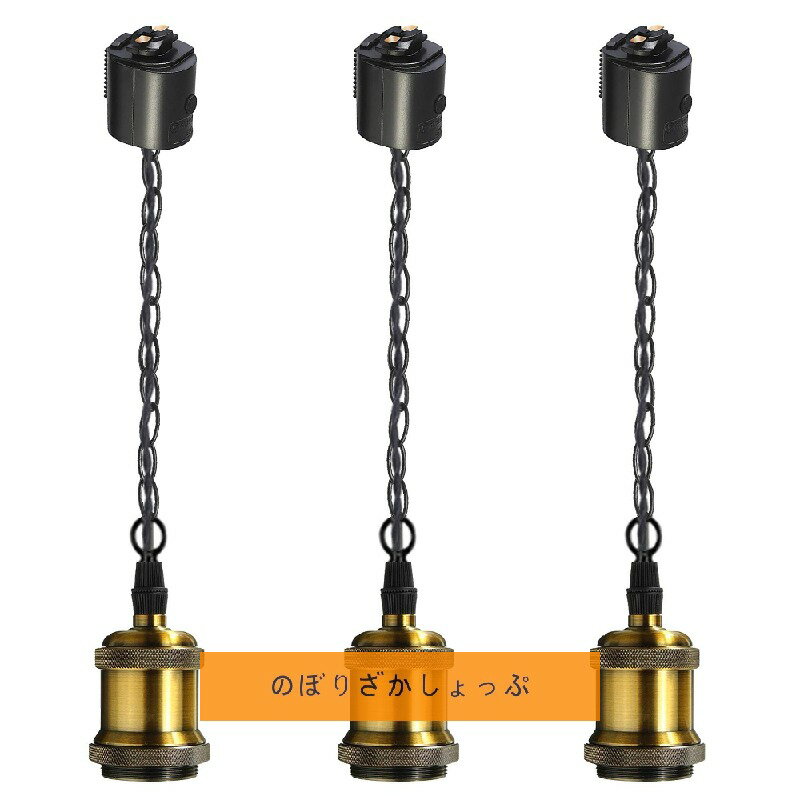 ペンダントライト 照明器具 黒いコード60cm ブラックコードと鉄製のチエげ レックソケット 調光対応 led対応 スチール製 1灯 工事不要 雰囲気 裸電球 リビングリビングの隅 天井 植物育成灯 間接照明 ペットランプ 水槽 植物の上隅 キッチン カスタマイズ可能 3個セット