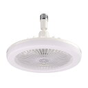 ライト付き浴室ファン、ファンライト天井器具 | LED電球E27スレッドスピード調整デュアル - 使用 - スモールファンランプ吸引トップサスペンションファン新...