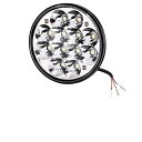 Ledヘッドライト 5.75インチ ハーレーヘッドライト Hi・Lo ビーム LEDスポットライトLED作業灯 フォグランプ