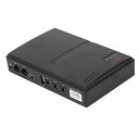ルーター用ミニアップ、パワーバンクパラルーター、ホームルーターカメラ用コンパクトUPSバッテリーバックアップ 36W 5V 9V 12V 2A DC出力 (米国...