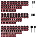 ンディングバンド 186点セット ミニルーター 研磨 80# / 120# / 240# サンディングリング サンディングドラム 研磨ホイール ドラムサンダーセ...