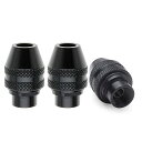 り 精密ミニドリルチャック 0.8-3.2mm キーレスドリルチャック 電動ドリル ミニルーター用チャック 電動工具アクセサリー ロータリー工具用