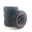 1:10ラリーカー75mmゴム製タイヤおよびホイールリム用 1/10 Scale 94123 I RC on Road Car適用